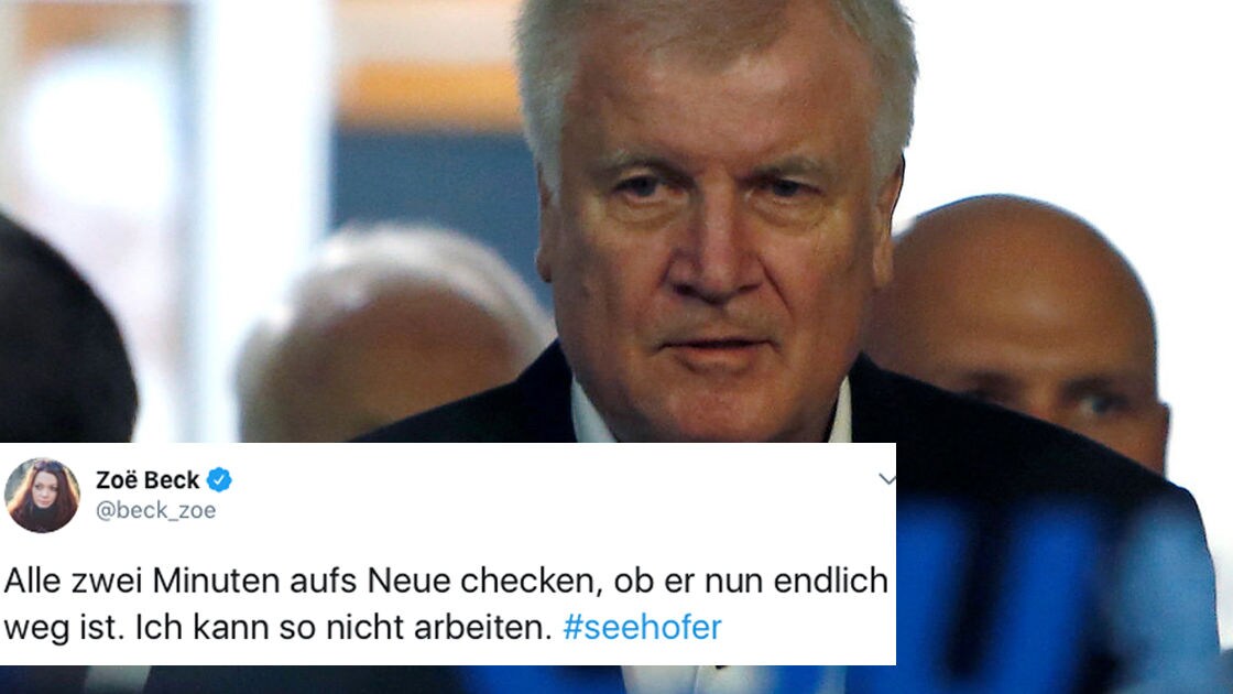 Seehofers Rucktritt Die Reaktionen Im Netz Politik Jetzt De