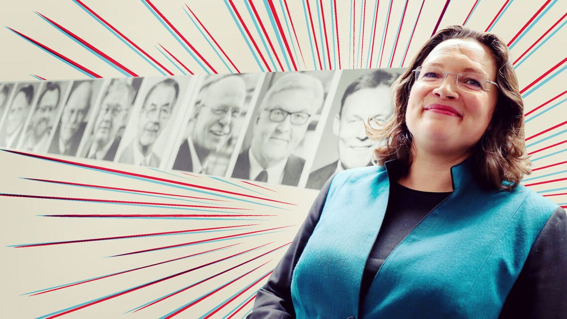 18+  Wahrheiten in  Andrea Nahles Studium? Der würde sich über eine rückkehr der ex.