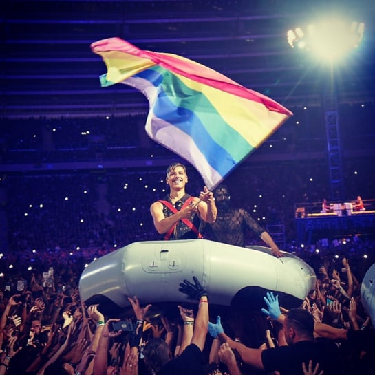 Rammstein schwenken Regenbogenflagge bei Konzert in Polen - Musik 