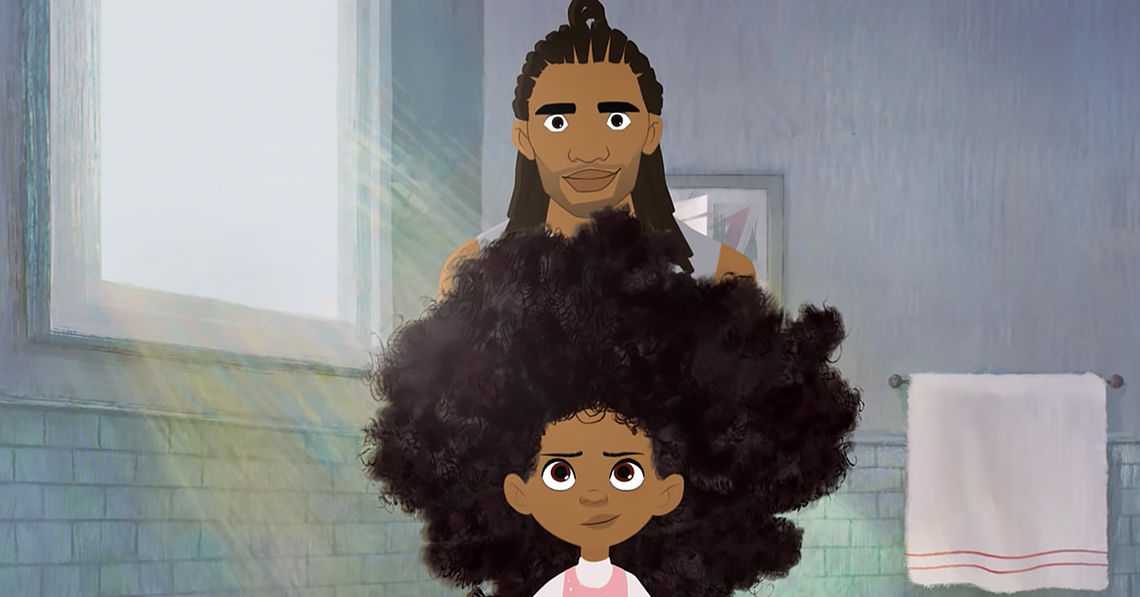 Oscar Gewinner Hair Love Kurzfilm Empowert Madchen Mit Afro Digital Jetzt De