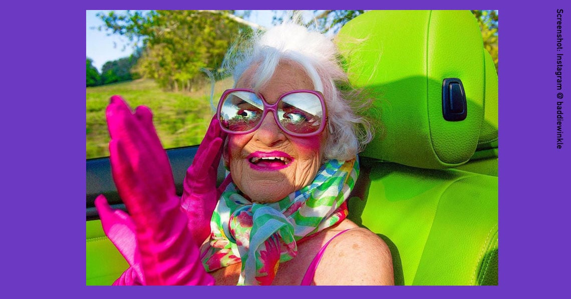 60 Photos Of Instagram's Most Stylish 92 Y.O. Grandma Baddie Winkle